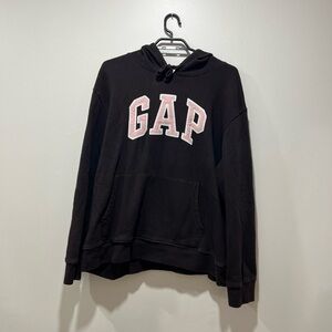 GAP Women's Dark Brown Hoodie Sweater